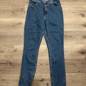 Abercrombie & Fitch Blue Straight Leg Jeans